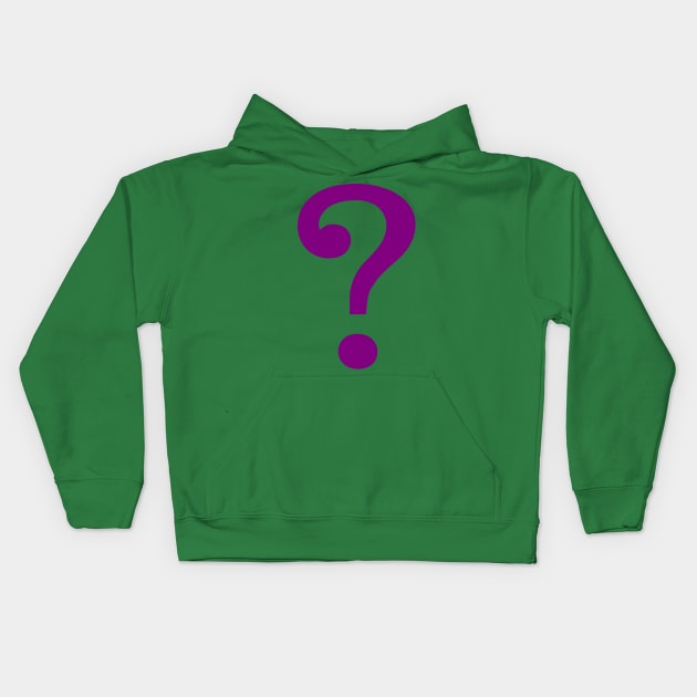 Riddle Me This Kids Hoodie by DavesTees
